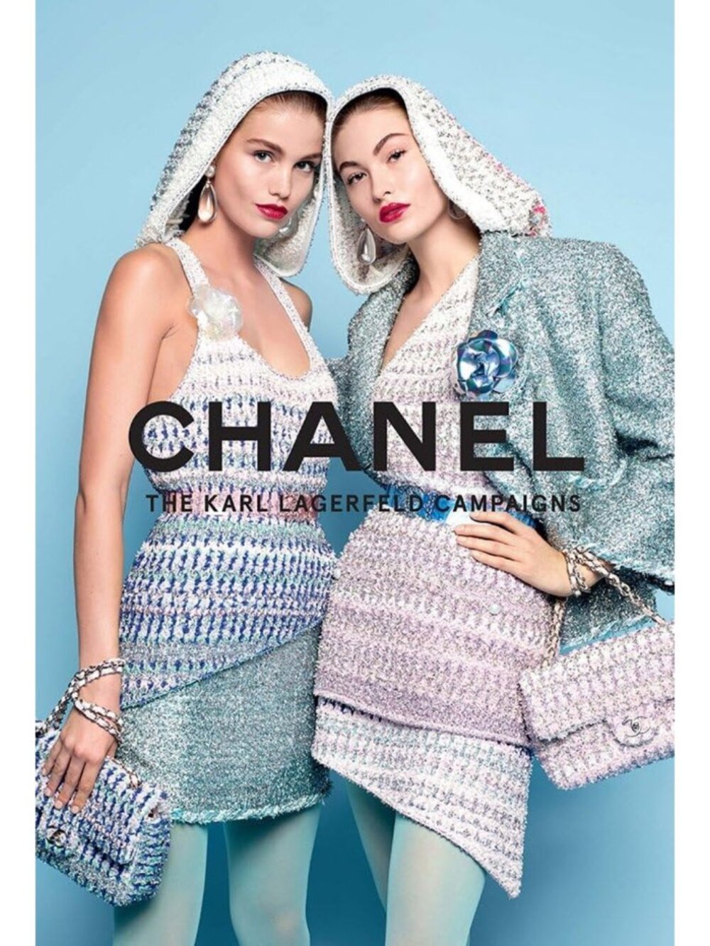 Iconic Fashion Campaigns Book: Karl Lagerfeld's Dramatic Ad Artistry & Style